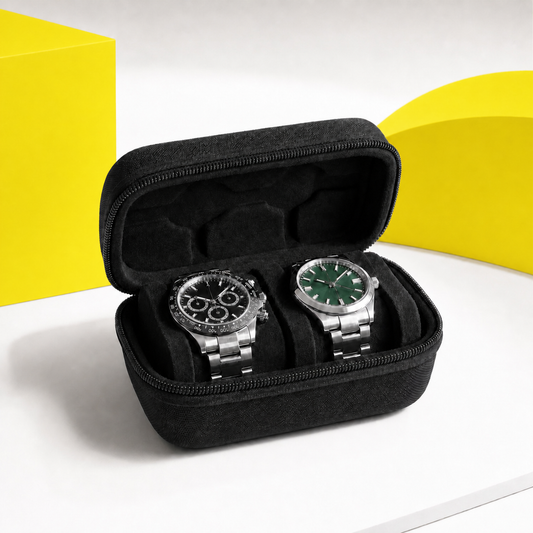 Étui de voyage pour 2 montres